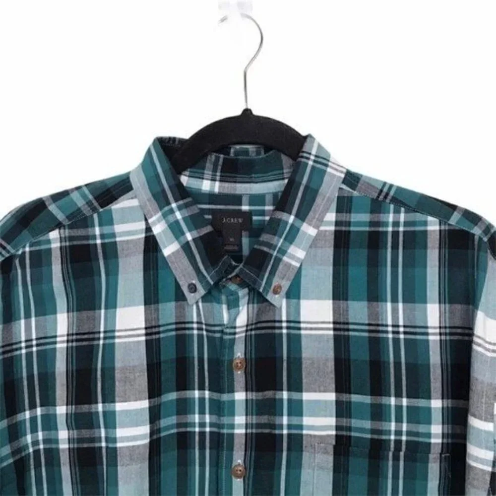 J. Crew teal green
